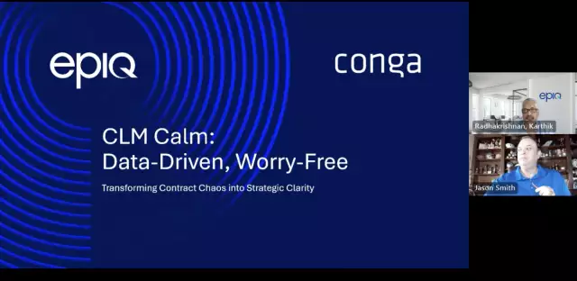 Epiq Conga Webinar