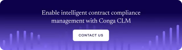 Contact Conga CLM sales team.