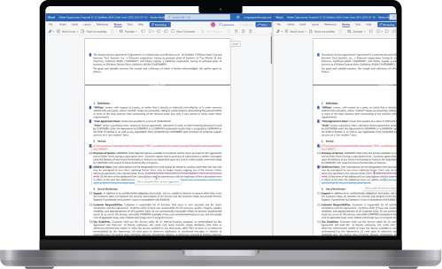 Conga CLM product interface