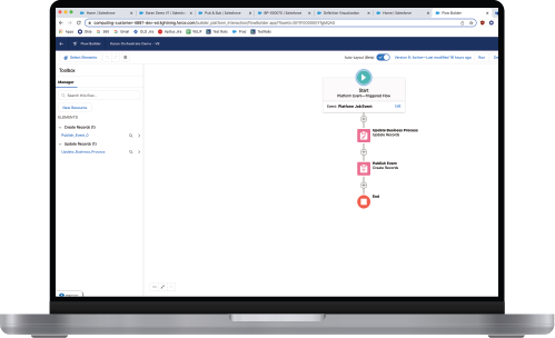 Conga Orchestrate product interface