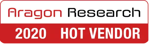 Aragon Research 2020 Hot Vendor Award logo for Conga Newsroom