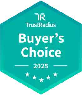 TrustRadius Buyer's Choice 2025 badge