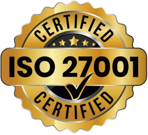 27001 Security badge
